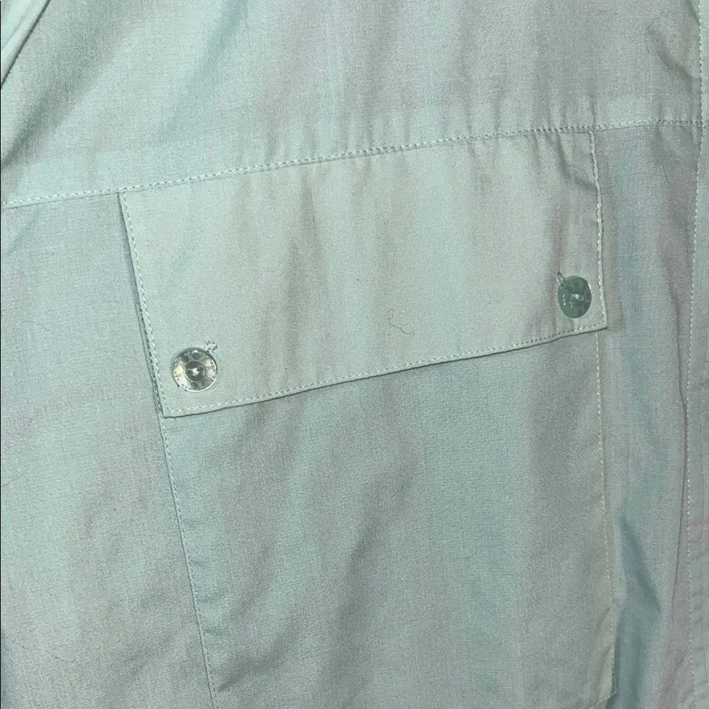 TravelSmith Aqua Women's Button Down Shirt XL - Picture 4 of 8